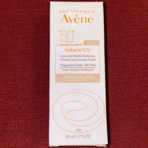 COPY - NEW Avène 50+ spf TINTED face sunscreen